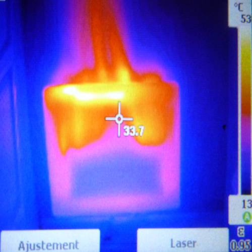 Recherche de fuite d'eau par thermographie